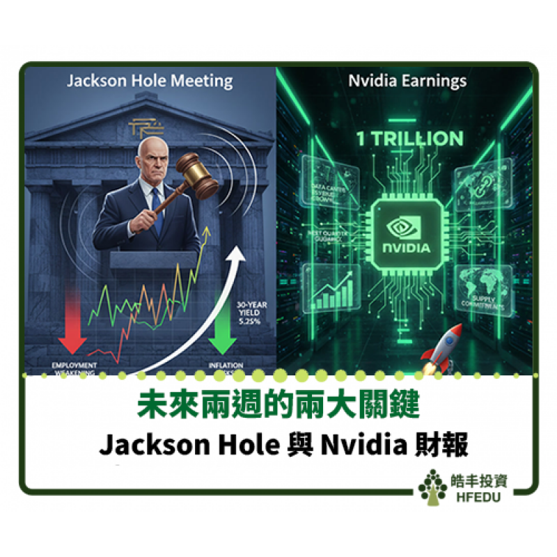 【未來兩週的兩大關鍵Jackson Hole 與 Nvidia 財報】